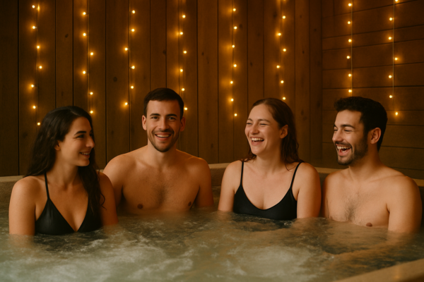 Sauna + sūkurinė vonia, iki 6 asmenų, 3 val.